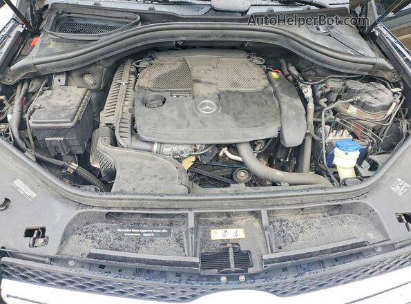 4JGDA5HB2GA756964 2016 MERCEDES-BENZ GLE Black Engine compartment view