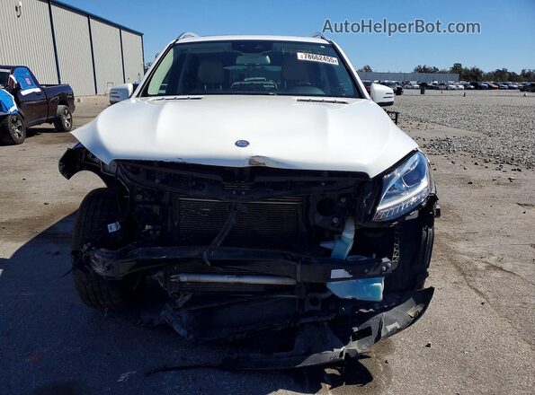 4JGDA5HB2HA836508 2017 MERCEDES-BENZ GLE White Front view
