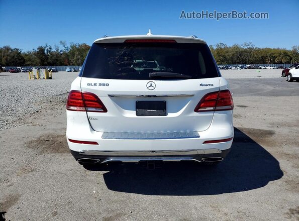 4JGDA5HB2HA836508 2017 MERCEDES-BENZ GLE White Rear view