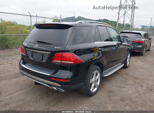 4JGDA5HB2JB050305 2018 MERCEDES-BENZ GLE 350 Черный Задняя правая четверть