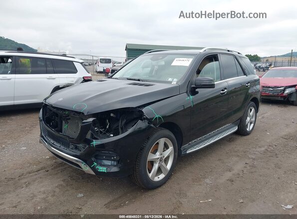 4JGDA5HB2JB050305 2018 MERCEDES-BENZ GLE 350 Черный Передняя левая четверть