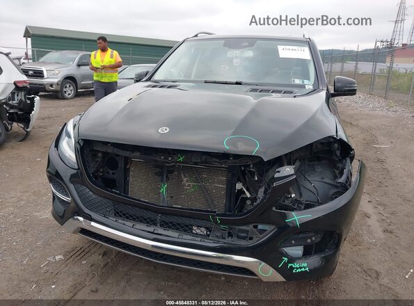 4JGDA5HB2JB050305 2018 MERCEDES-BENZ GLE 350 Черный Вид спереди