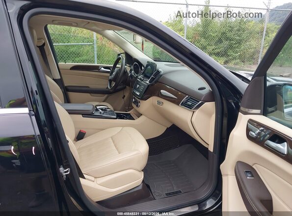 4JGDA5HB2JB050305 2018 MERCEDES-BENZ GLE 350 Черный Вид салона спереди