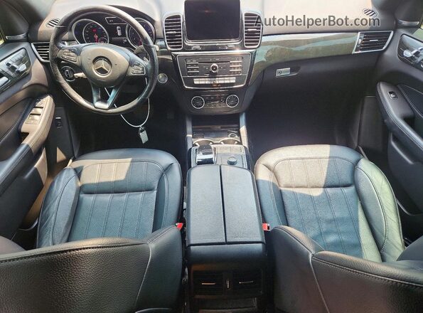 4JGDA5HB2JB201725 2018 MERCEDES-BENZ GLE Black წინა პანელის ხედი