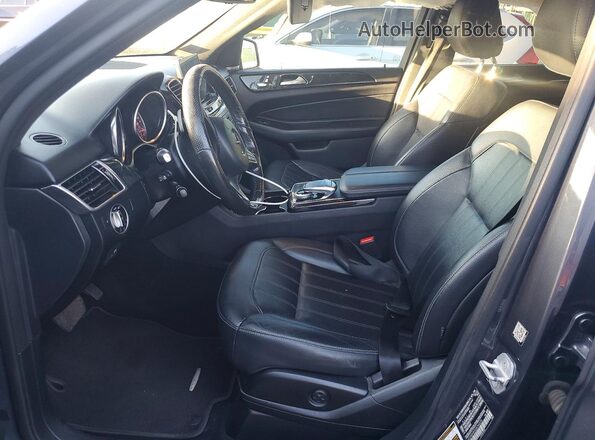 4JGDA5HB3GA764233 2016 MERCEDES-BENZ GLE Gray Widok wnętrza z przodu