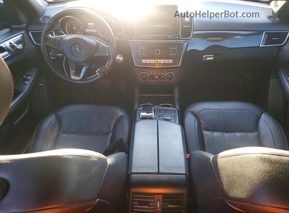 4JGDA5HB3GA764233 2016 MERCEDES-BENZ GLE Gray Widok deski rozdzielczej