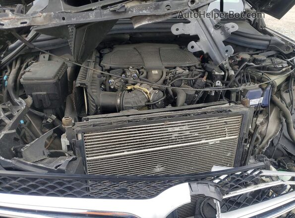 4JGDA5HB3HA853611 2017 MERCEDES-BENZ GLE Brown Vista del compartimento del motor