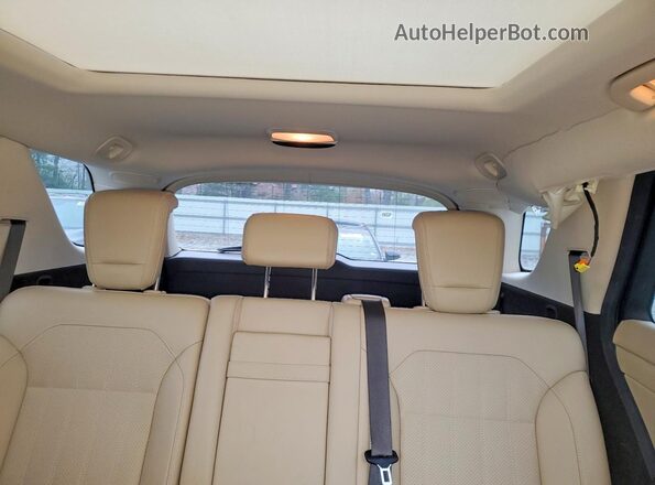 4JGDA5HB3HA853611 2017 MERCEDES-BENZ GLE Brown Vista de los asientos traseros