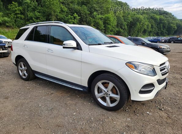 4JGDA5HB3JB075181 2018 MERCEDES-BENZ GLE White Front right