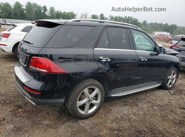 4JGDA5HB3JB158853 2018 MERCEDES-BENZ GLE Black Trasero derecho