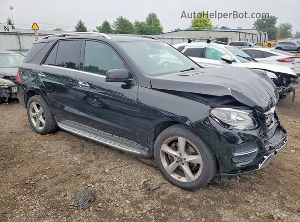 4JGDA5HB3JB158853 2018 MERCEDES-BENZ GLE Black Delantero derecho