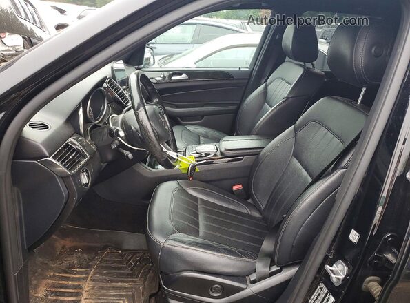 4JGDA5HB3JB158853 2018 MERCEDES-BENZ GLE Black Vista interior delantera