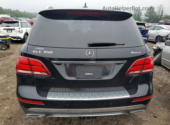 4JGDA5HB3JB158853 2018 MERCEDES-BENZ GLE Black Vista trasera