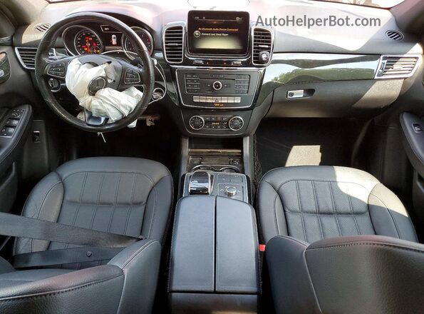 4JGDA5HB3JB180125 2018 MERCEDES-BENZ GLE Red Vista del salpicadero
