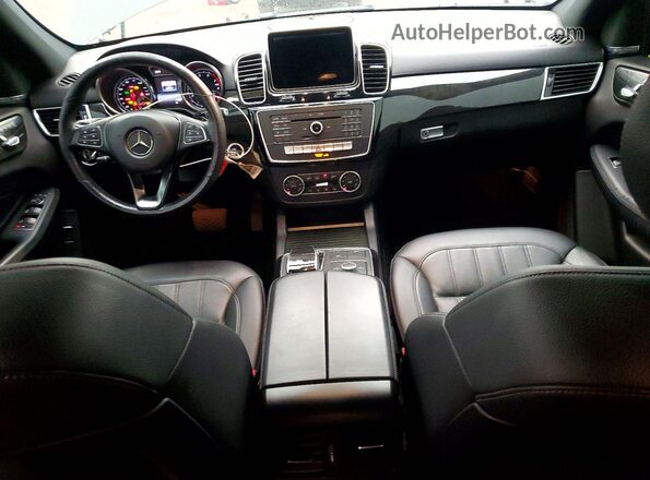 4JGDA5HB4GA670720 2016 MERCEDES-BENZ GLE Black Առջևի վահանակի տեսք