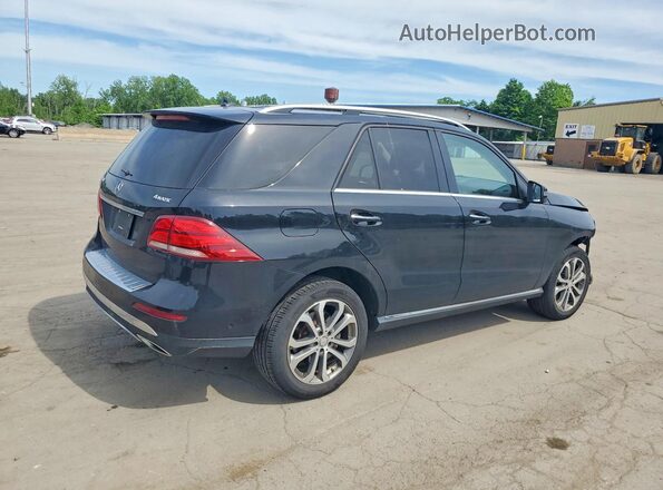 4JGDA5HB4GA730978 2016 MERCEDES-BENZ GLE Black Trasero derecho