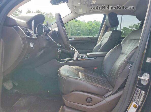 4JGDA5HB4GA730978 2016 MERCEDES-BENZ GLE Black Vista interior delantera