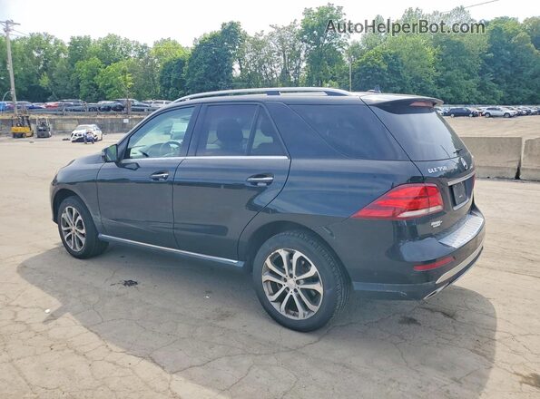 4JGDA5HB4GA730978 2016 MERCEDES-BENZ GLE Black Trasero izquierdo
