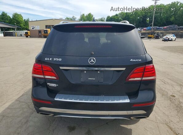 4JGDA5HB4GA730978 2016 MERCEDES-BENZ GLE Black Vista trasera