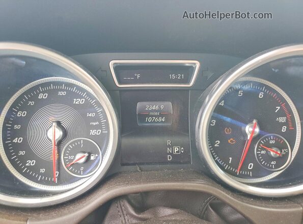 4JGDA5HB4GA730978 2016 MERCEDES-BENZ GLE Black Vista del cuadro de instrumentos