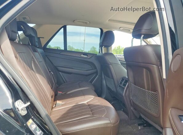 4JGDA5HB4GA730978 2016 MERCEDES-BENZ GLE Black Vista interior trasera