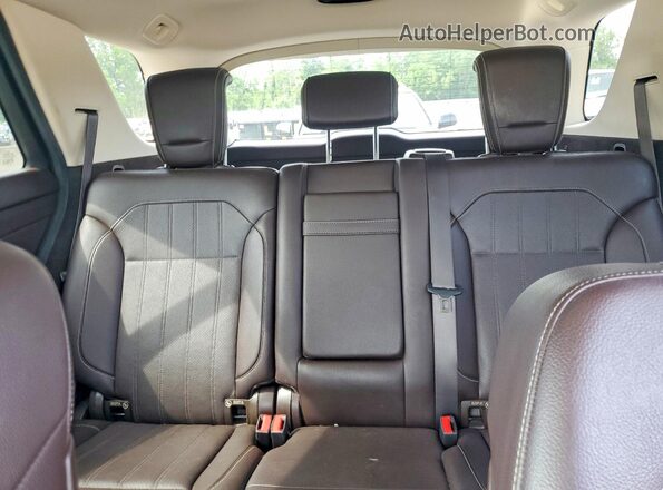 4JGDA5HB4GA730978 2016 MERCEDES-BENZ GLE Black Vista de los asientos traseros