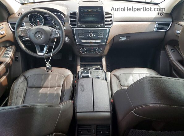 4JGDA5HB4GA730978 2016 MERCEDES-BENZ GLE Black Vista del salpicadero