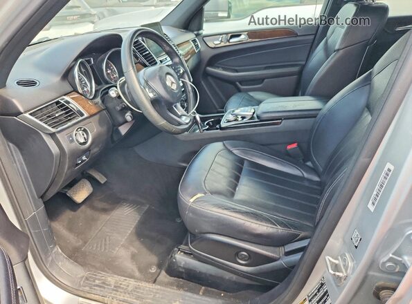 4JGDA5HB4GA746517 2016 MERCEDES-BENZ GLE Silver Вид салону спереду