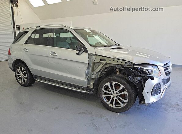 4JGDA5HB4GA746517 2016 MERCEDES-BENZ GLE Silver Передня права чверть