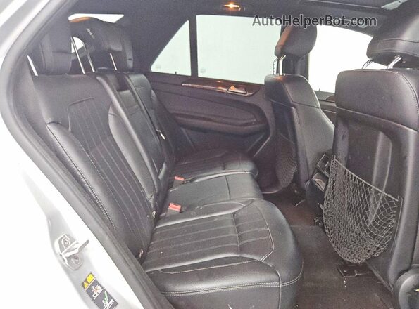4JGDA5HB4GA746517 2016 MERCEDES-BENZ GLE Silver Вид задньої частини салону