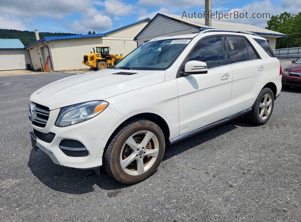 4JGDA5HB4GA753208 2016 MERCEDES-BENZ GLE-CLASS White Задня ліва чверть