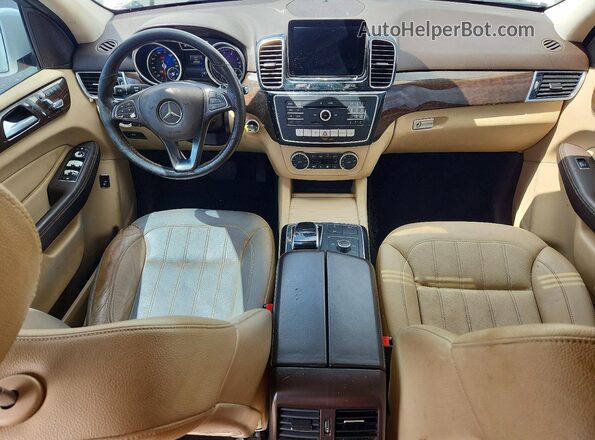 4JGDA5HB4GA753208 2016 MERCEDES-BENZ GLE-CLASS White Вид щитка приладів