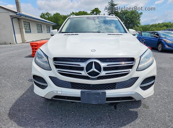4JGDA5HB4GA753208 2016 MERCEDES-BENZ GLE-CLASS White Вид ззаду