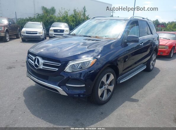 4JGDA5HB4GA808143 2016 MERCEDES-BENZ GLE 350 Dark Blue Передня ліва чверть