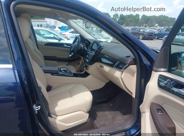 4JGDA5HB4GA808143 2016 MERCEDES-BENZ GLE 350 Dark Blue Вид салону спереду
