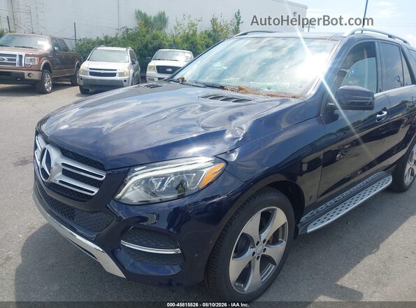 4JGDA5HB4GA808143 2016 MERCEDES-BENZ GLE 350 Dark Blue Вид спереду