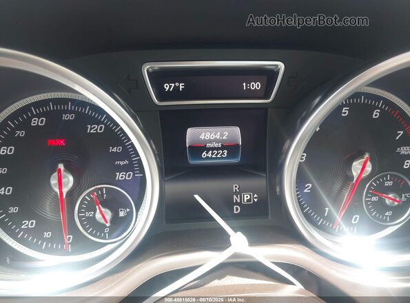 4JGDA5HB4GA808143 2016 MERCEDES-BENZ GLE 350 Dark Blue Вид задніх сидінь