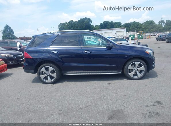 4JGDA5HB4GA808143 2016 MERCEDES-BENZ GLE 350 Dark Blue Вид задньої частини салону