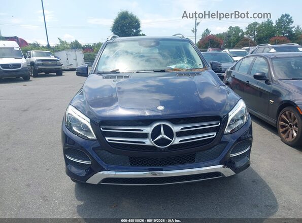 4JGDA5HB4GA808143 2016 MERCEDES-BENZ GLE 350 Dark Blue Вид щитка приладів