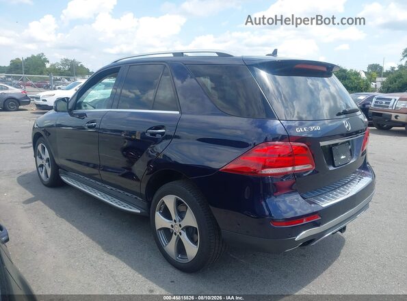 4JGDA5HB4GA808143 2016 MERCEDES-BENZ GLE 350 Dark Blue Панорамний вид салону 360°