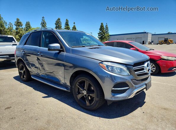 4JGDA5HB4HA963678 2017 MERCEDES-BENZ GLE Gray Передня права чверть