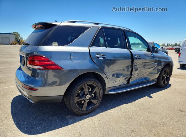 4JGDA5HB4HA963678 2017 MERCEDES-BENZ GLE Gray Задня права чверть