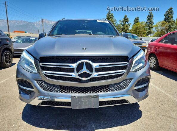4JGDA5HB4HA963678 2017 MERCEDES-BENZ GLE Gray Вид спереду