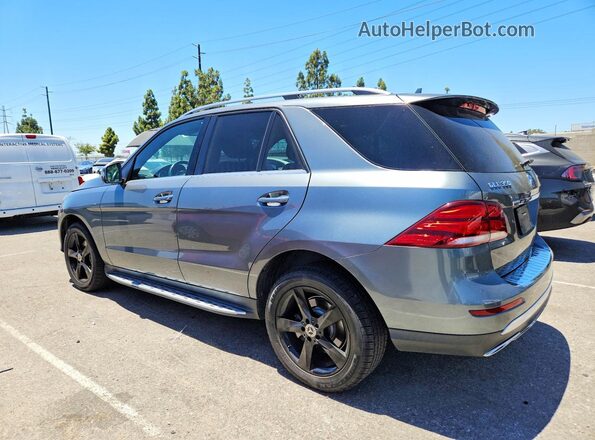4JGDA5HB4HA963678 2017 MERCEDES-BENZ GLE Gray Задня ліва чверть