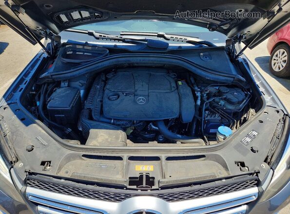 4JGDA5HB4HA963678 2017 MERCEDES-BENZ GLE Gray Вид задньої частини салону