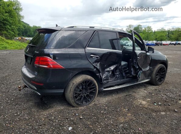 4JGDA5HB4HA977533 2017 MERCEDES-BENZ GLE Черный Задняя правая четверть