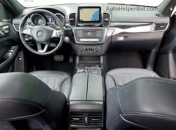 4JGDA5HB4HA977533 2017 MERCEDES-BENZ GLE Черный Вид панели приборов