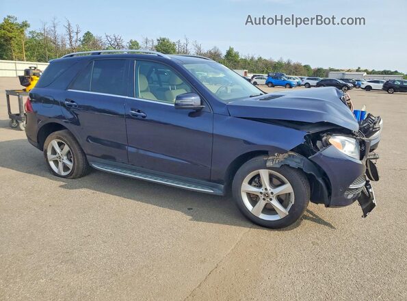 4JGDA5HB4HA990220 2017 MERCEDES-BENZ GLE Black Передня права чверть