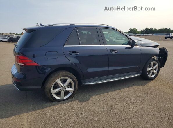 4JGDA5HB4HA990220 2017 MERCEDES-BENZ GLE Black Задня права чверть