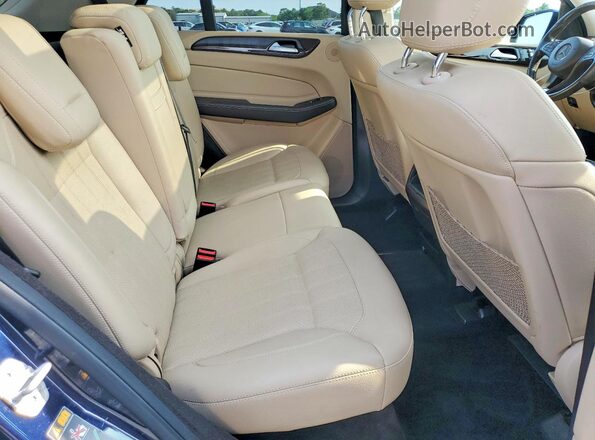 4JGDA5HB4HA990220 2017 MERCEDES-BENZ GLE Black Вид задньої частини салону